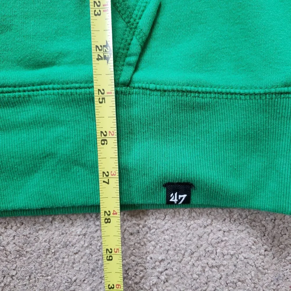 '47 Brand Philadelphia Eagles Football Size Medium Mens Kelly Green Hoodie NFL